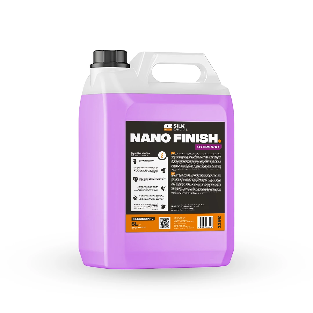 Silk Nano Finish - Mosás utáni gyors wax