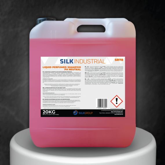 Silk Industrial PH Neutral Liquid Perfumed Shampoo  - Autósampon (PH Semleges)