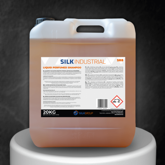 Silk Industrial Liquid Perfumed Shampoo - Autósampon